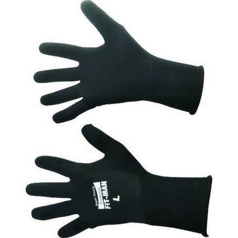 富士手袋 プレミアムフィットマン 黒 L 2513L(代引不可)(4.0)