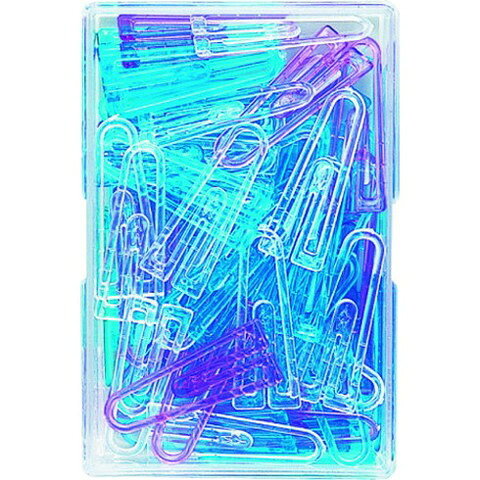 【商品詳細】●プラスチックの錆びないゼムクリップです。●書類などを留められます。●サイズ：プチ(25mm)●色：マリンカラー4色アソート●挟口寸法(mm)：9●縦(mm)：25●横(mm)：9材質／仕上●PS樹脂JANコード 4902787003686【代引きについて】こちらの商品は、代引きでの出荷は受け付けておりません。【送料について】北海道、沖縄、離島は送料を頂きます。