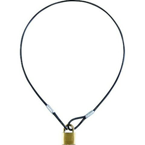 SOL ワイヤー&パドロックシリンダー錠タイプ 1040mm 128030L(代引不可)