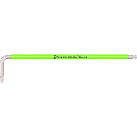 Wera 3950 SPKL Hex-Plus ƥ쥹ϻѥ 2.5 brightgreen 22662(Բ)