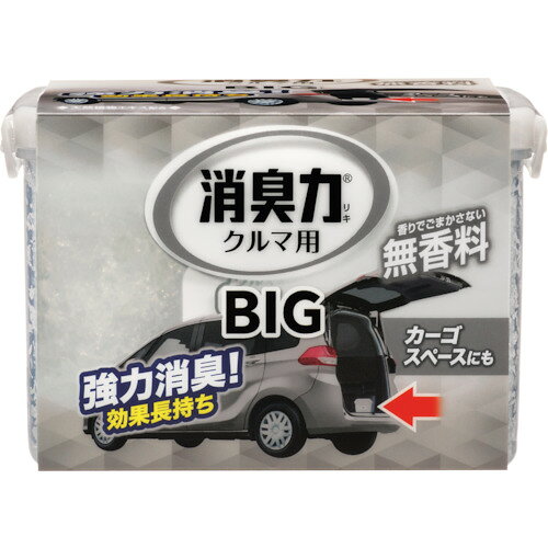 エステー クルマの消臭力 BIG900G 無香料 ST12372 清掃 衛生用品 労働衛生用品 消臭剤 芳香剤(代引不可)