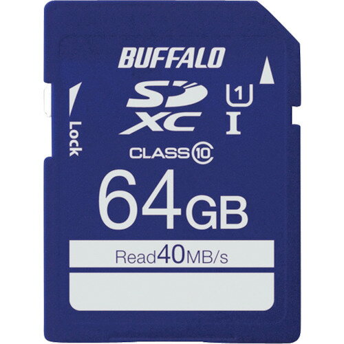 BUFFALO UHS-I Class1 SDXCカード 64GB RSDC064GU1S オフィス 住設用品 OA用品 メモリ(代引不可)【送料無料】 BUFFALO UHS-I Class1 SDXCカード 64GB RSDC064GU1S オフィス 住設用品 OA用品 メモリ(代引不可)【送料無料】