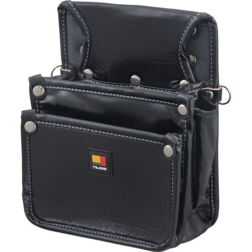 タジマ セフツイン腰袋 ナイロン 釘袋2段小 SFKBNKG2S2H 手作業工具 バックパック ツールバッグ 工具差..