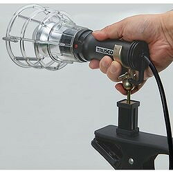 TRUSCO LEDハンドランプ 樹脂クリップ付 コード5M 7.5W THRL75J 工事 照明用品 作...