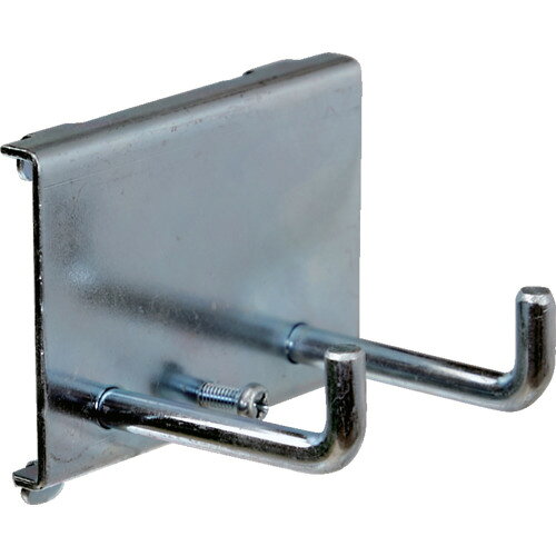 TRUSCO パンチングパネル用工具フック2本爪 SF1W 物流 保管用品 工場用保管設備 パネルラック(代引不可)