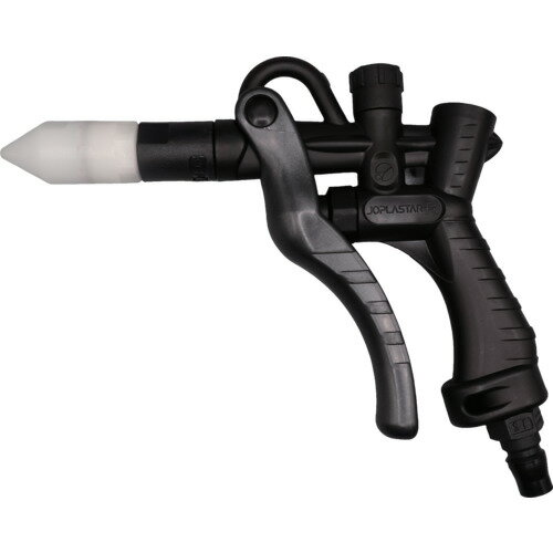 JOPLAX プラスチックエアダスター ジョプラスターR(下配管用)+フィルター付ラウンドノズル+専用アダプター TD100HEJR2F 電動 油圧 空圧工具 空圧工具 エアダスター(代引不可)【送料無料】