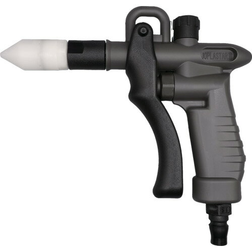 JOPLAX プラスチックエアダスター ジョプラスター2(下配管用)+フィルター付ラウンドノズル+専用アダプター TD30HEJR2F 電動 油圧 空圧工具 空圧工具 エアダスター(代引不可)【送料無料】