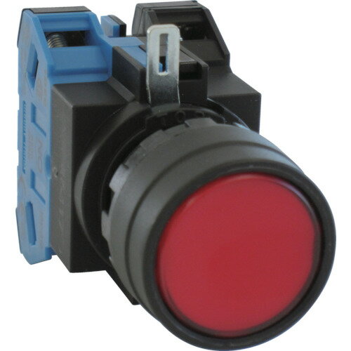 IDEC Φ22丸形照光押しボタンスイッチ HW1LM110Q4R 電子機器 電気 電子部品 スイッチ(代引不可)
