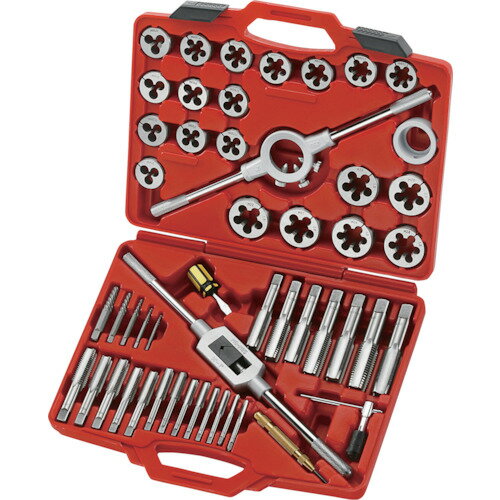 JTC タップ&ダイスセット JTC5214 切削工具 ねじ切り工具 ねじ山修正工具(代引不可)【送料無料】