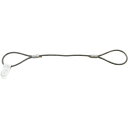 TAIYO JISロック止ワイヤ O/O 12×2M(3001669) JRWR12X2 荷役用品 吊りクランプ スリング 荷締機 ワイヤロープスリング(代引不可)