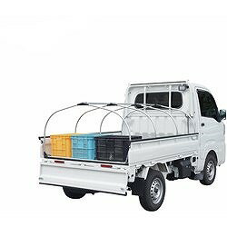 南榮工業 軽トラック幌フレーム PVCブラウン KTHFSB20 梱包用品 シート ロープ トラックシート(代引不可)【送料無料】