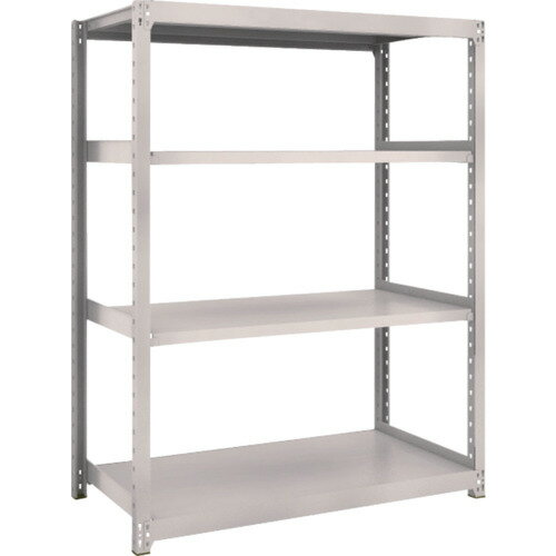 TRUSCO スチールラック M2型軽中量棚 1160×880×H1500 4段 単体 ネオグレー M25494 物流 保管用品 物品棚 軽中量棚(代引不可)【送料無料】