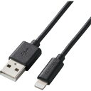 ELECOM Lightningケーブル スタンダード 1.0m ブラック MPAUALO10BK オフィス 住設用品 OA用品 ケーブル(代引不可)(2)