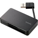 ELECOM メモリリーダライタ ケーブル収納タイプ USB3.0対応 SD+microSD+CF対応 ブラック MR3K303BK オフィス 住設用品 OA用品 メモリ(代引不可)【送料無料】(2)