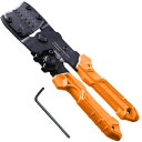 ENGINEER 精密圧着ペンチ(ダイス交換式) PAD12 手作業工具 プライヤー ニッパ ピンセット ペンチ(代引不可)【送料無料】