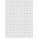 光 スチールパンチングボード ホワイト 約600×450mm PGFBD4562 金物 建築資材 建築金物 棚受金具(代引不可)