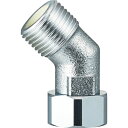 SANEI 片ナット付45°エルボ PT8432S13 工事 照明用品 管工機材 ねじ込み管継手(代引不可)