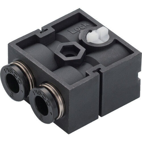 PISCO コネクタ(メス) PQ8B 空圧用品 流体継手 チューブ チューブ継手(代引不可)(4.0)