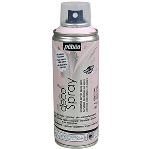 Pebeo デコスプレー200ml マット色 ライトピンク 93807 工事 照明用品 塗装 内装用...