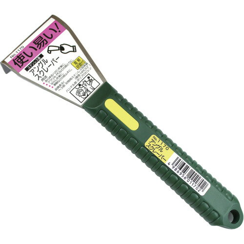 仁作 ステンレス製アングルスクレーパー 1170 工事 照明用品 塗装 内装用品 へら スクレーパー(代引不可)