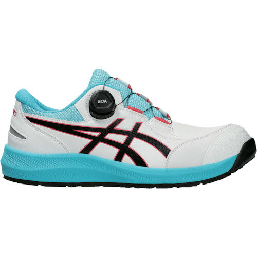 Work Supplies - ASICS ウィンジョブCP309 BOA ホワイト×ブラック 25.5cm 1273A095.10025.5 保護具 安全靴 作業靴 プロテクティブスニーカー(代引不可)【送料無料】