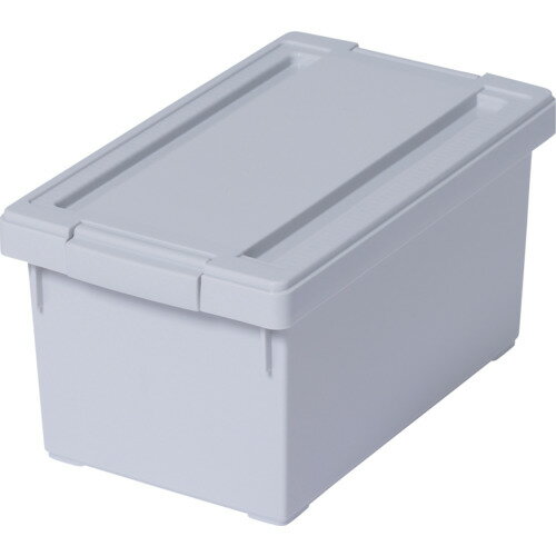 Sundries Box - TENMA いれと庫interior S グレー 110015463 物流 保管用品 収納用品 フタ式収納ケース(代引不可)