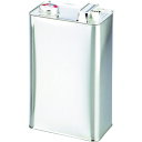 AS 金属缶 角缶 4L 1323907 研究用品 ボトル 容器 ペール缶(代引不可)