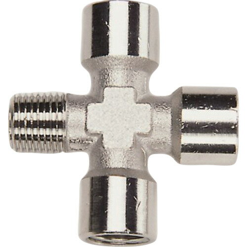 CEJN クロス G1/4メネジ×G1/4メネジ×G1/4メネジ×R1/4オネジ 199005932 空圧用品 流体継手 チューブ 配管継手(代引不可)