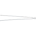 二藤レール ノーリツばんせん#10(3.1mm)×800mm 200本入 304000120000000 金物 建築資材 建築金物 針金(代引不可)【送料無料】