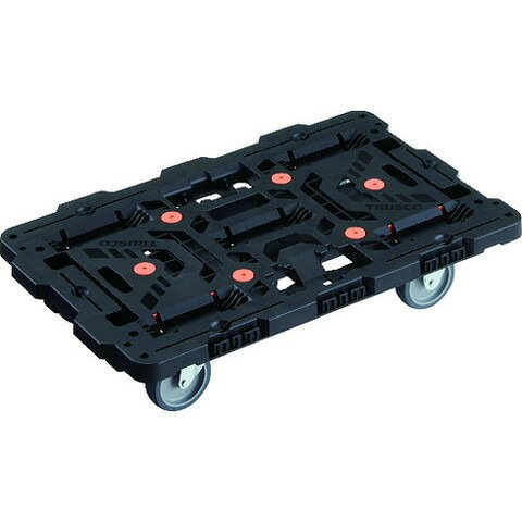 TRUSCO トラスコ 連結式樹脂製平台車 ビートル 700X450 自在3輪 BT700J3E100(代引不可)【送料無料】