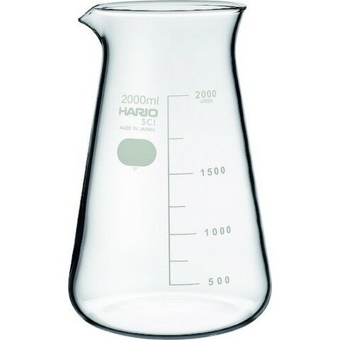 HARIO コニカルビーカー 目安目盛付 2000ml CB2LSCI(代引不可)【送料無料】