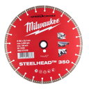 milwaukee 350mm ダイヤモンドブレード(スチールヘッド 金工用) 4932471988 電動 油圧 空圧工具 電動工具 小型切断機(代引不可)【送...