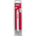 milwaukee 多目的レシプロソーブレード 8/12 TPI 203mm(25本パック) 48008093 電動 油圧 空圧工具 切断用品 セーバーソーブレ...
