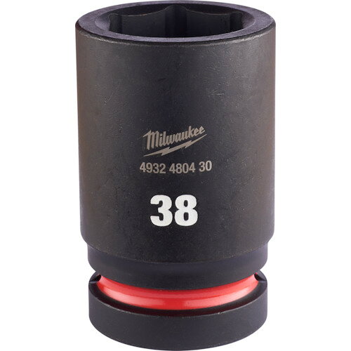 milwaukee SHOCKWAVE IMPACT DUTY ディープインパクトソケット 1インチ(25.4mm)角 38mm 4932480430 手作業工具 ソケットレンチ インパクト用ソケット(代引不可)【送料無料】