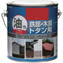 ニッぺ 塗料 油性鉄部 木部 トタン用 1.6L レッド HYJ113-1.6 4976124097232 工事 照明用品 塗装 内装用品 塗料(代引不可)【送料無料】