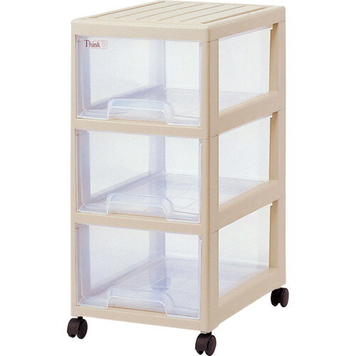 SANKO pla 513433 シンク 1030 SBE ソフトベージュ 51343 物流 保管用品 収納用品 引き出し式収納ケース(代引不可)【送料無料】