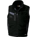 G.G. 5106 防寒ベスト ブラック M 51064M 環境改善用品 寒さ対策用品 防寒着(代引不可)【送料無料】