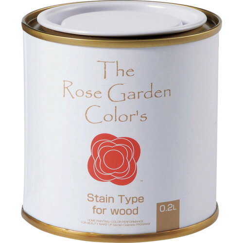 ニッぺ ローズガーデンカラーズ ステイン 0.2L ヌワ HXN009-0.2 4976124542749 工事 照明用品 塗装 内..