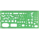シンワ テンプレートTL-1 66029 測定 計測用品 測量用品 建築用筆記具(代引不可)