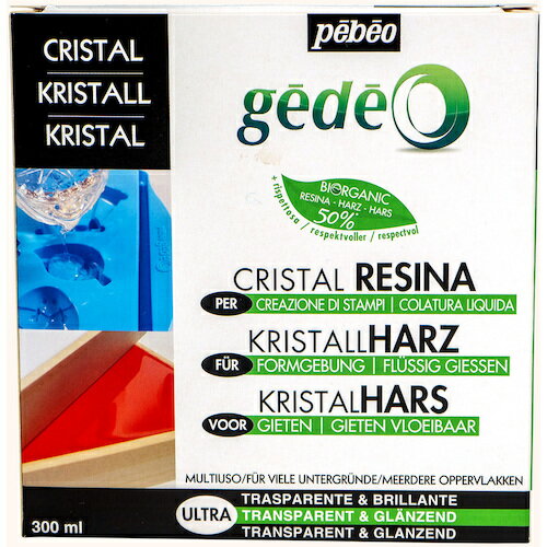 Pebeo バイオベース クリスタルレジンキット300ml(主剤200ml+硬化剤100ml) 766142 工事 照明用品 塗装 ..