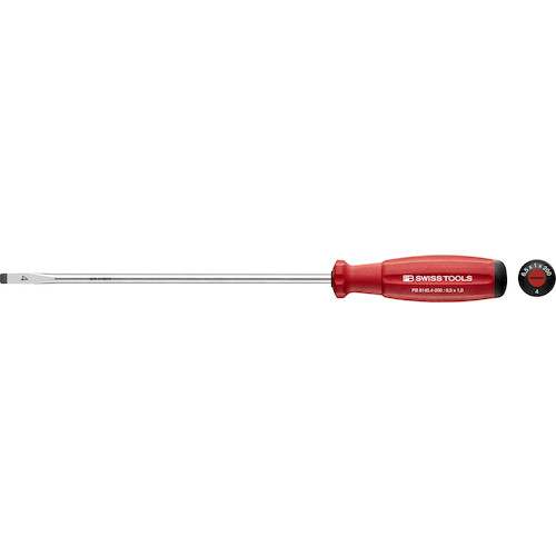Rakuten - PBスイスツールズ スイスグリップ マイナスドライバー 全長305 適合ネジM3.5 81404200 手作業工具 ドライバー 六角棒レンチ 樹脂柄ドライバー(代引不可)
