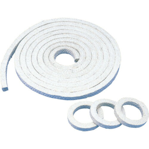 VALQUA グランドパッキン 低 中周速回転用 12.5×12.5 8132125030 工事 照明用品 管工機材 ガスケット(..