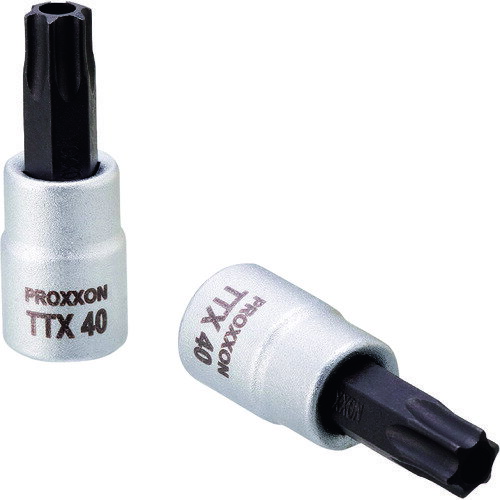 PROXXON トルクス[[R下]]ビットソケット いじり止め穴付 TTX40 83764 手作業工具 ソケットレンチ ヘックスローブソケット(代引不可)