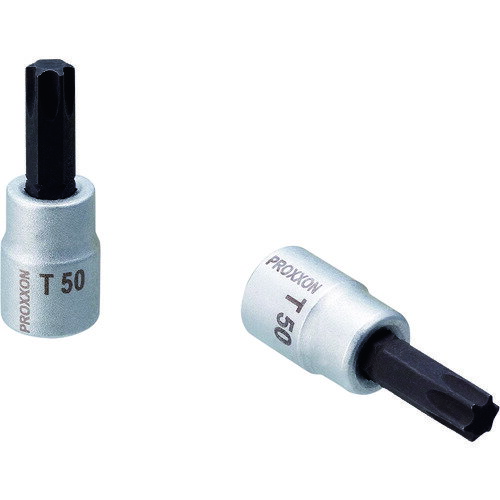 PROXXON トルクス[[R下]]ビットソケット3/8" T50 83590 手作業工具 ソケットレンチ ヘックスローブソケ..