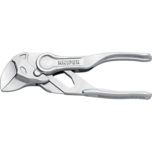 KNIPEX 【ブリスターパック仕様】プライヤーレンチ エンボス加工グリップ 100mm 8604100BK 手作業工具 水道 空調配管用工具 ウォーターポンププライヤー(代引不可)【送料無料】