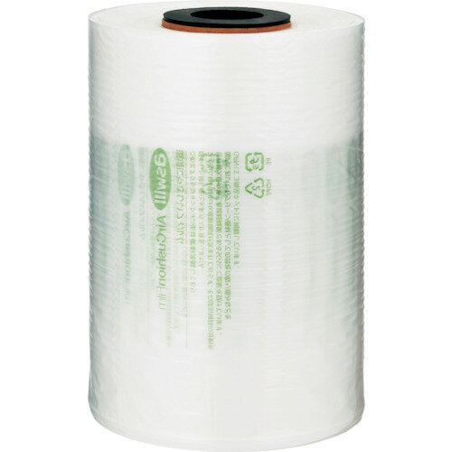 aswill エアークッションフィルム ピロー 80mm幅 300Mロング ACFL8020 梱包用品 梱包結束用品 緩衝材(..