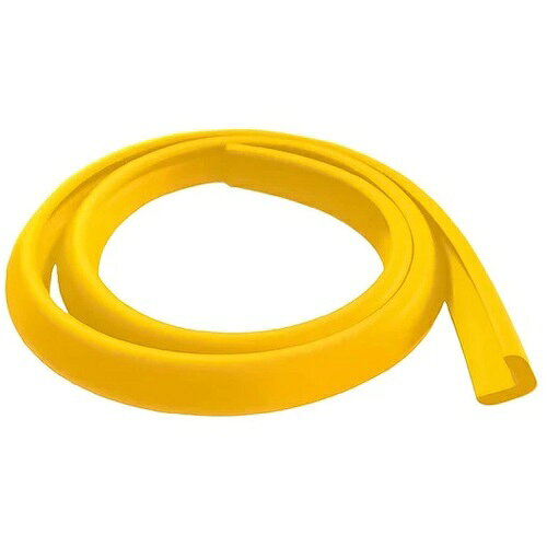 CAR-BOY 安心クッションL字型2m 極細 イエロー AC167 安全用品 安全用品 安全クッ...