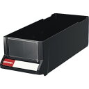 SHUTER キャビネットA8型用引出し ブラック ABS樹脂(新タイプ) A8VBK 物流 保管用品 工場用保管設備 小型パーツケース(代引不可)