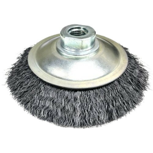 高島産業 ベベルブラシ 電動工具用 ベベル型 85xM10x67 SW-0.3 BM085 電動 油圧 空圧工具 研削研磨用品..