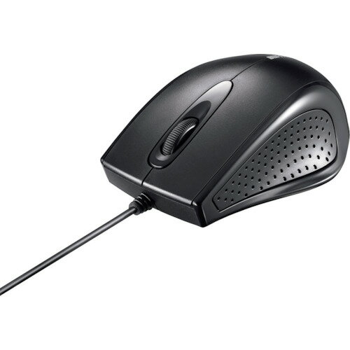 Other - BUFFALO 有線 3ボタン IR LED光学式マウス ブラック BSMRU050BK オフィス 住設用品 OA用品 マウス(代引不可)